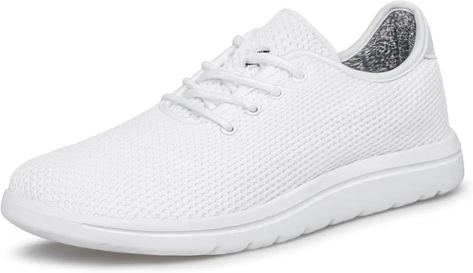 Mens Walking Shoes Slip-on Casual Non Slip Tennis Shoes Ultra Lightweight Breathable Fashion Sneakers