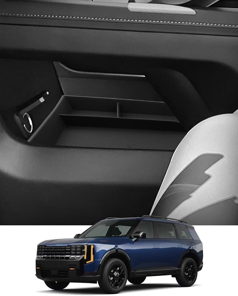 2027 Kia Telluride Lower Center Console Tray Floor Tray Hybrid Accessories