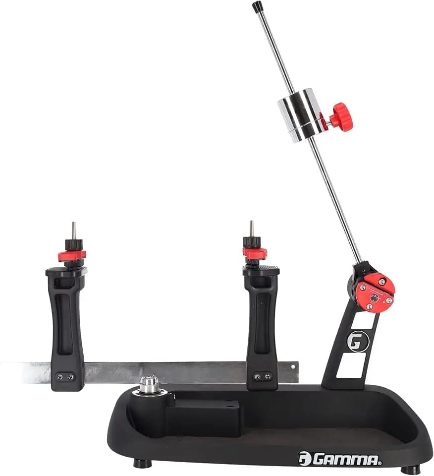 GAMMA Momentum 2 Drop Weight Stringing Machine – Professional-Grade Tennis Racquet Stringer with Advanced Features for Precision and Durability, Easy-to-Use and Ideal for Home or Club Use