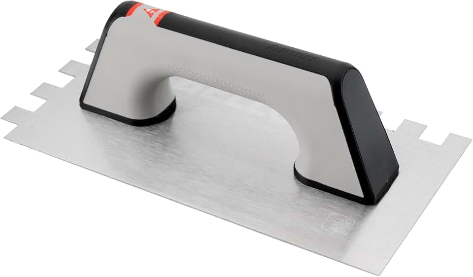 Bellota 5873-15 BIM Leimglätter mit Verzahnung 15 x 15 mm, Griff aus zwei Materialien und Stahlblech