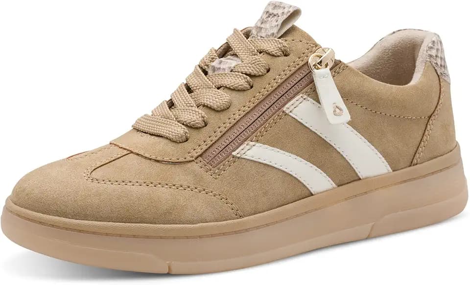 Jana Damen Sneaker flach Sportlich Vegan