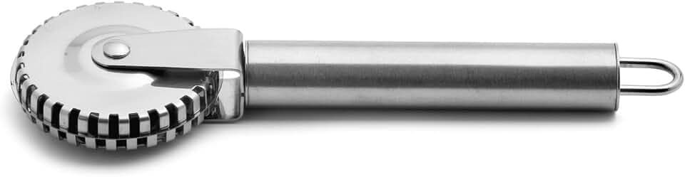 Weis 17257 Teigtaschenrad, Edelstahl, Silber, 18x5,5x2cm