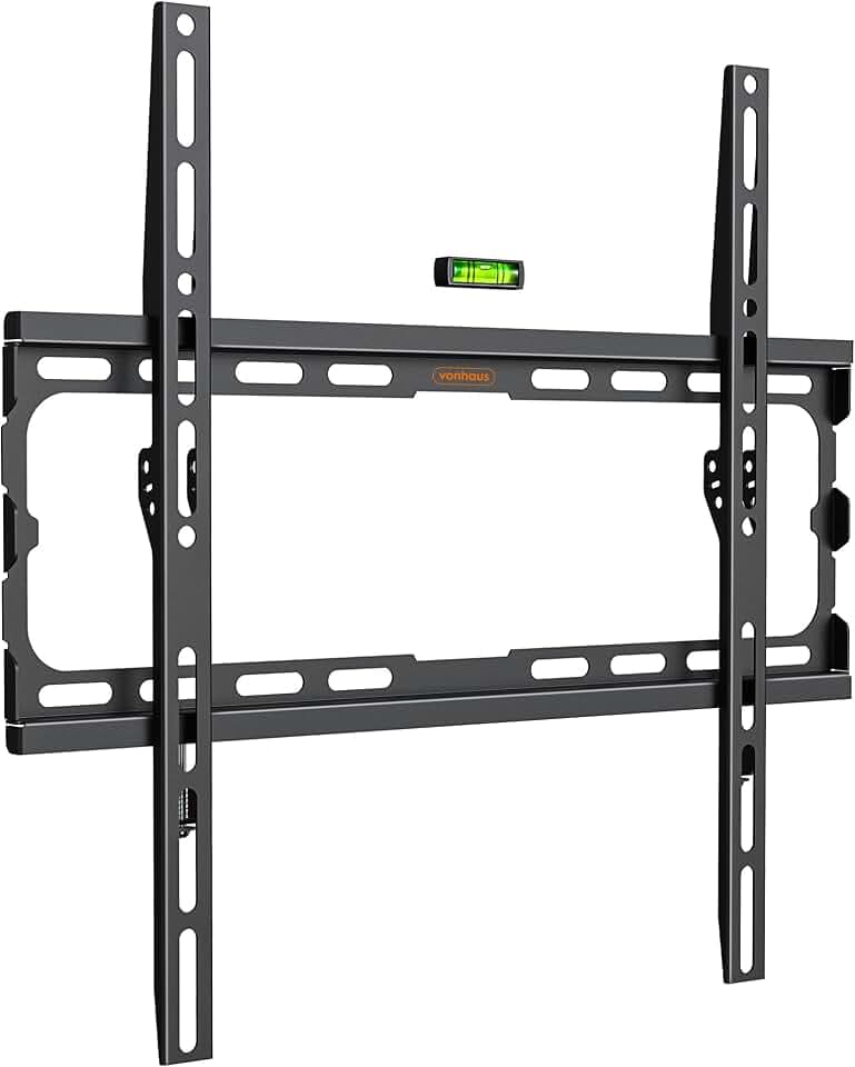 Vonhaus TV Wandhalterung Flach 32-75 Zoll Fernseher Halterung, bis 55 kg