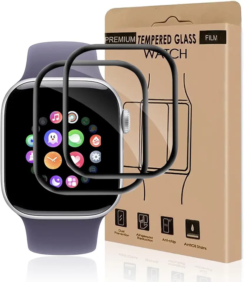 Carantee Schutzfolie für Panzerglas für Apple Watch Series 11/10(46mm),