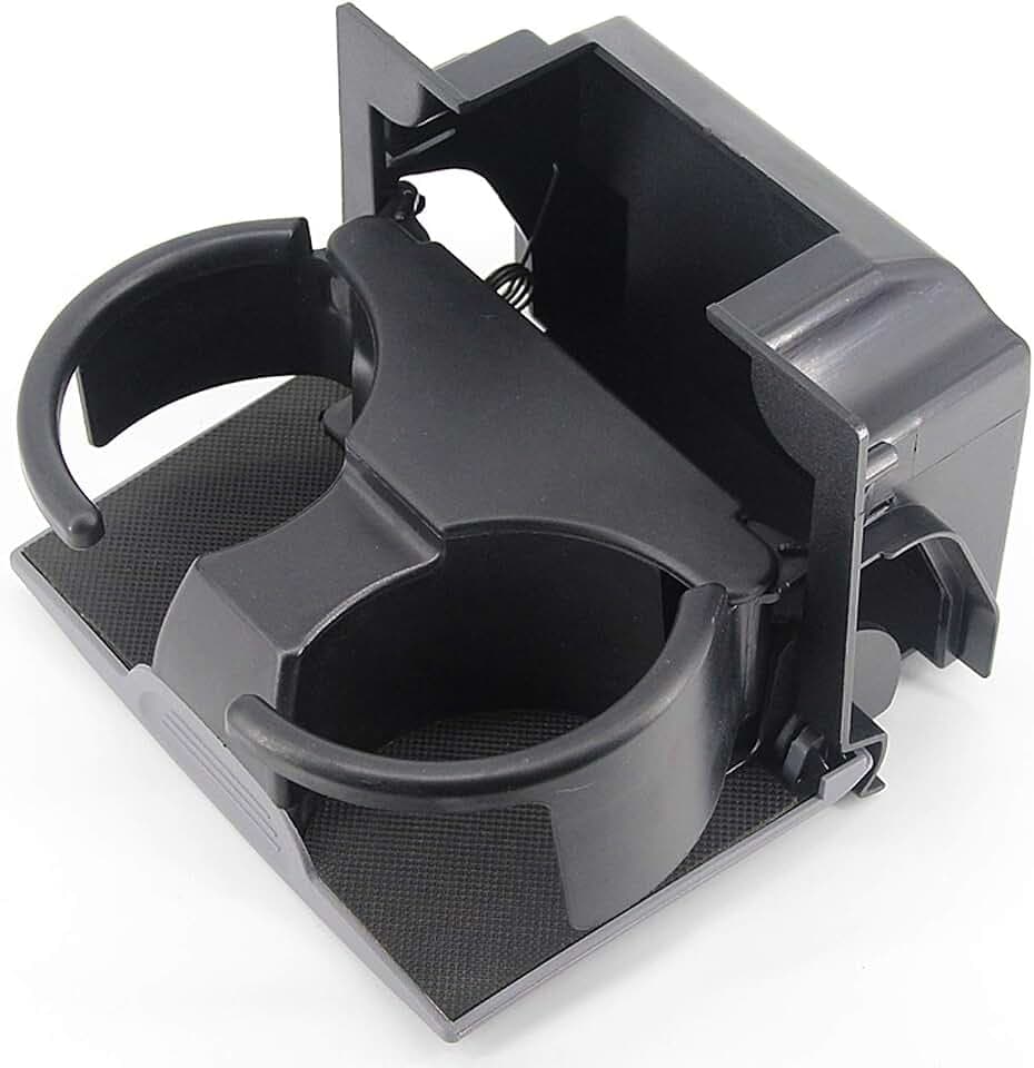 Rear Cup Holder Replacement for Xterra 2006-2015 Pathfinder 2005-2012 Gray