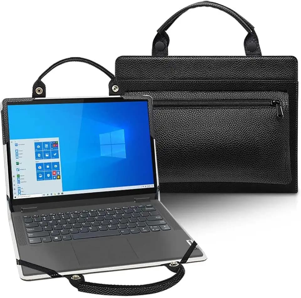 Laptop Case Cover for Lenovo Slim 7 Pro X/Slim 7 Prox 14 Gen 7 with Portable Bag with Bag Handle,Black
