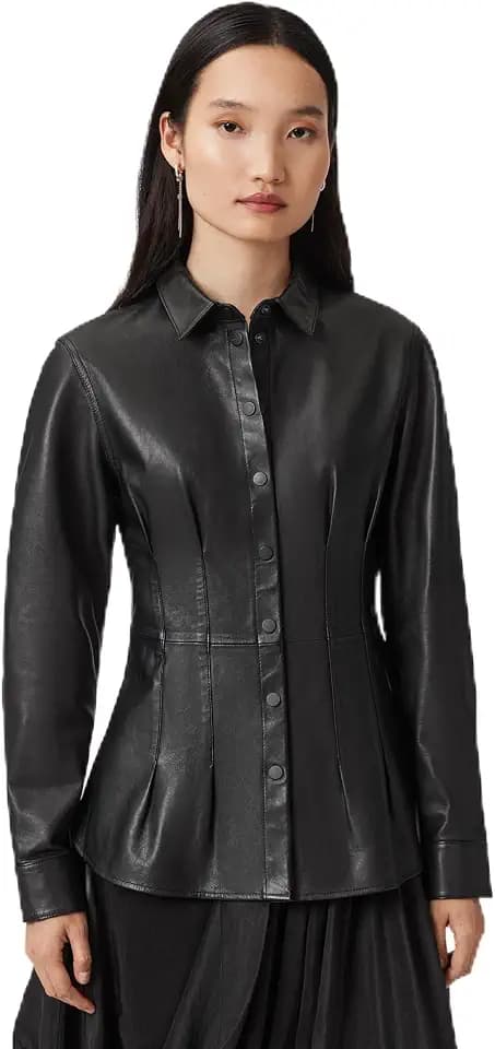 AllSaints Women's Larson Lea Shirt