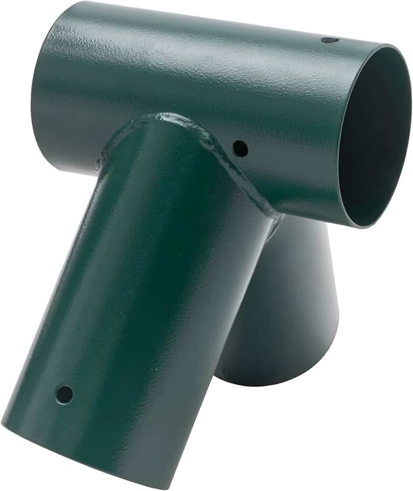 Relaxdays Schaukelverbinder, A-Form, für 100 mm Rundholz, pulverbeschichteter Stahl, Schaukelwinkel, Farbwahl