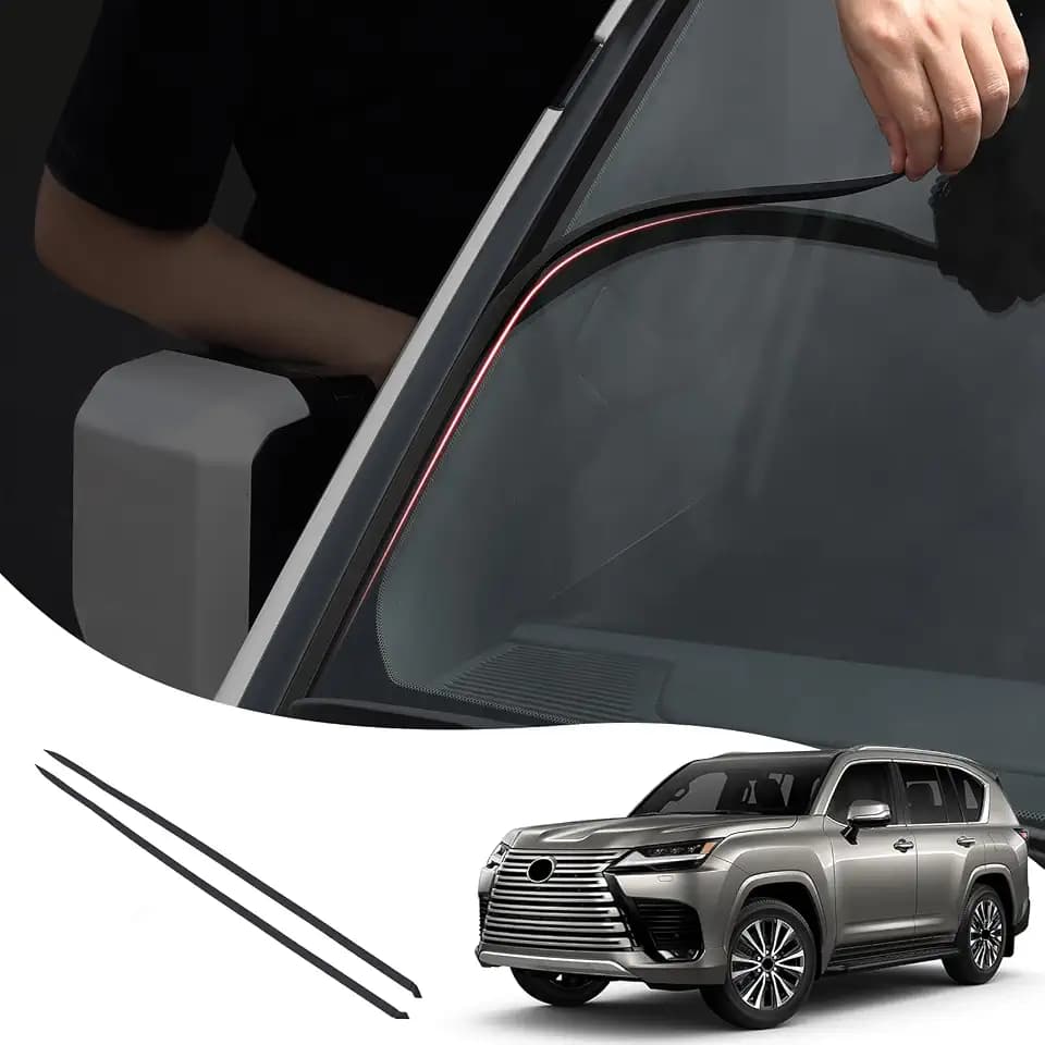 Front Windshield Silicone Strip Suitable for 2024-2027 Lexus LX600 LX700h
