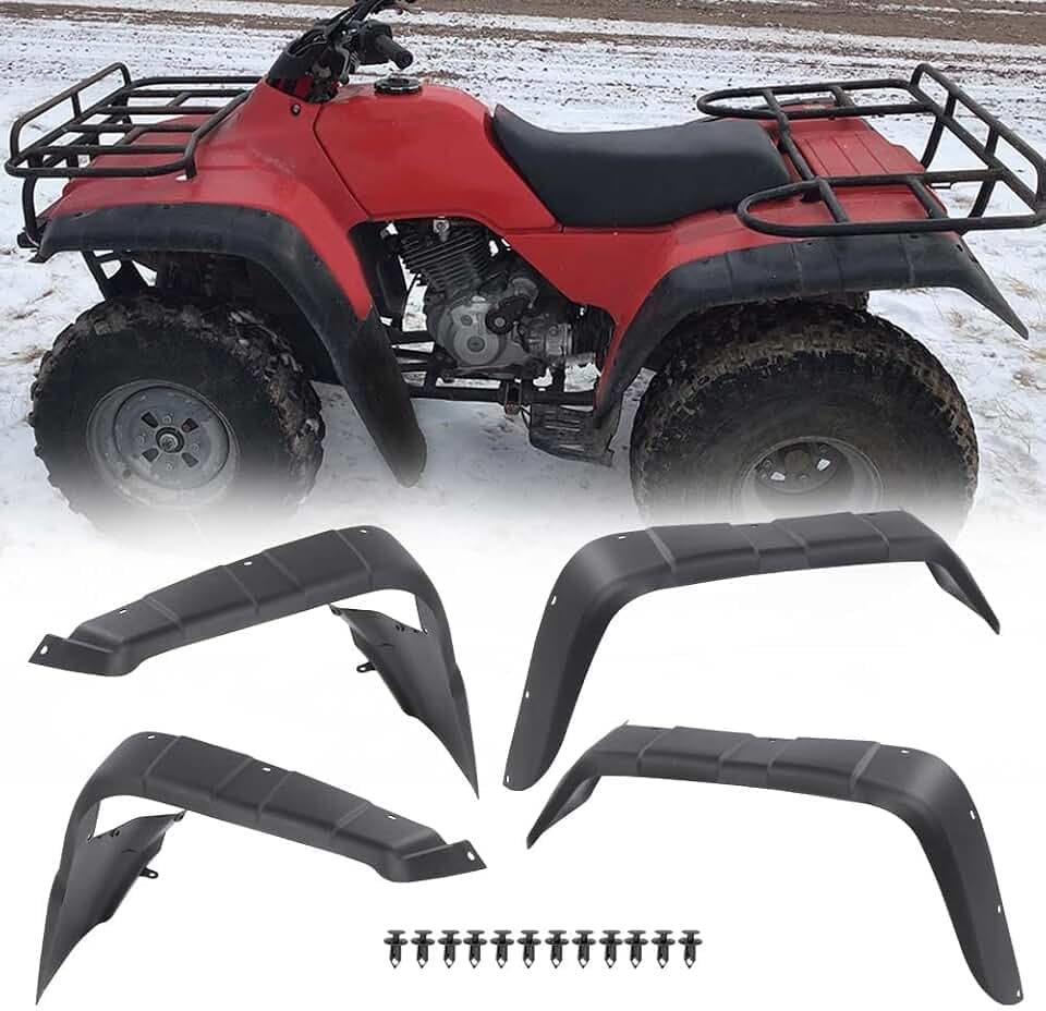 G-PLUS Mud Flaps 4PCS Fit Honda FourTrax 300 TRX300 TRX300FW 1996-2000
