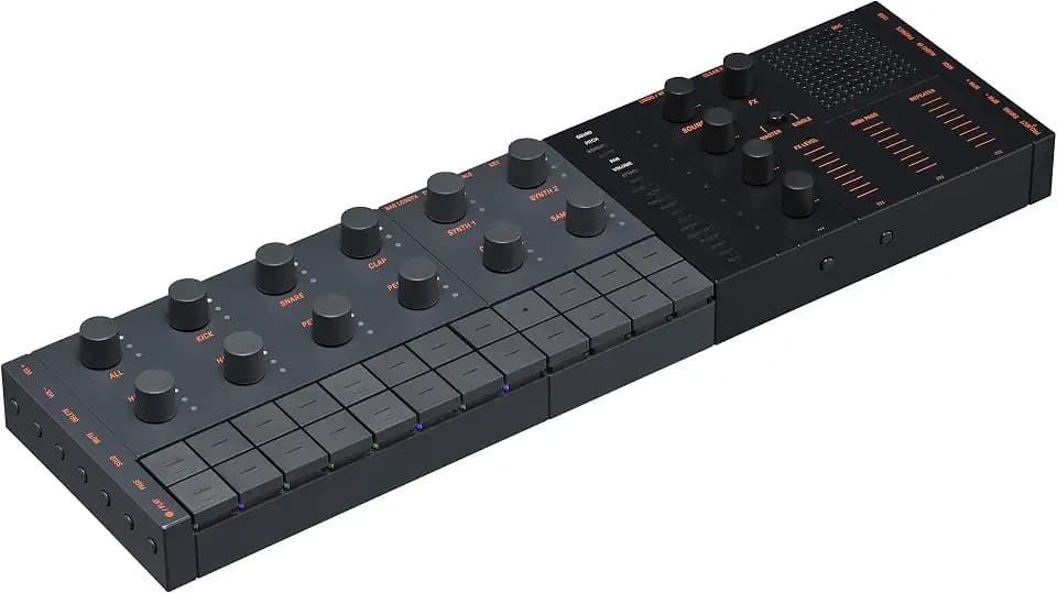 Yamaha SEQTRAK Mobile Music Ideastation, Advanced Sequencer, Onboard Sampling, Built-In Speakers and Microphone, Black