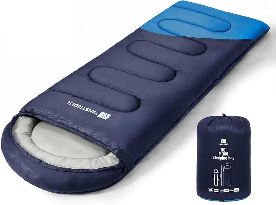 Sleeping Bags for Adults,Compact Lightweight Backpacking Sleeping Bag with Compression Sack for Youth, Camping Essentials Gearfor Hiking Travel Climbing Outdoor&Indoor Use