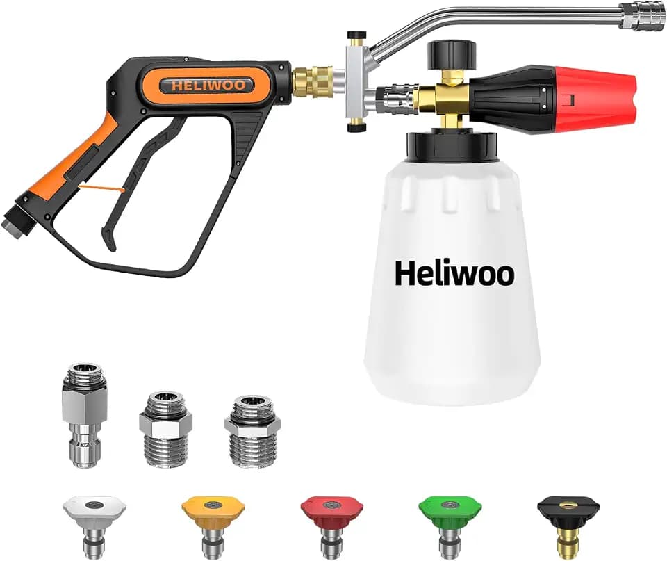 Short Pressure Washer Gun with Foam Cannon