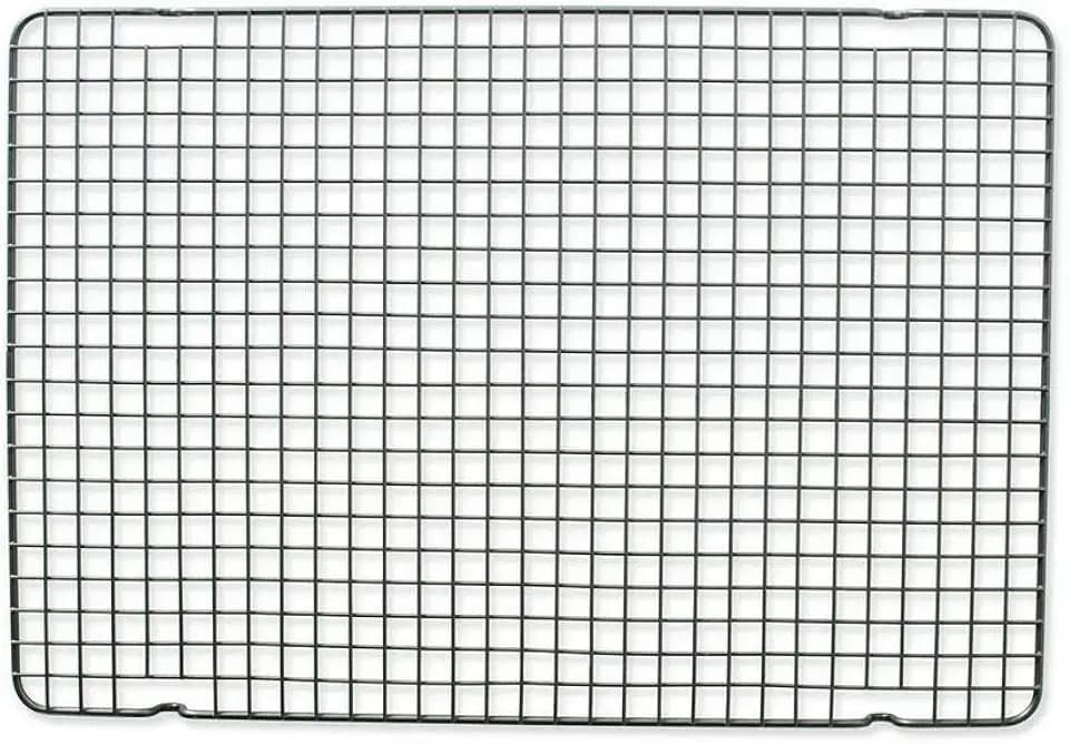 Nordic Ware 43343 Oven Safe Nonstick Baking & Cooling Grid (1/2 Sheet), One Size, Steel