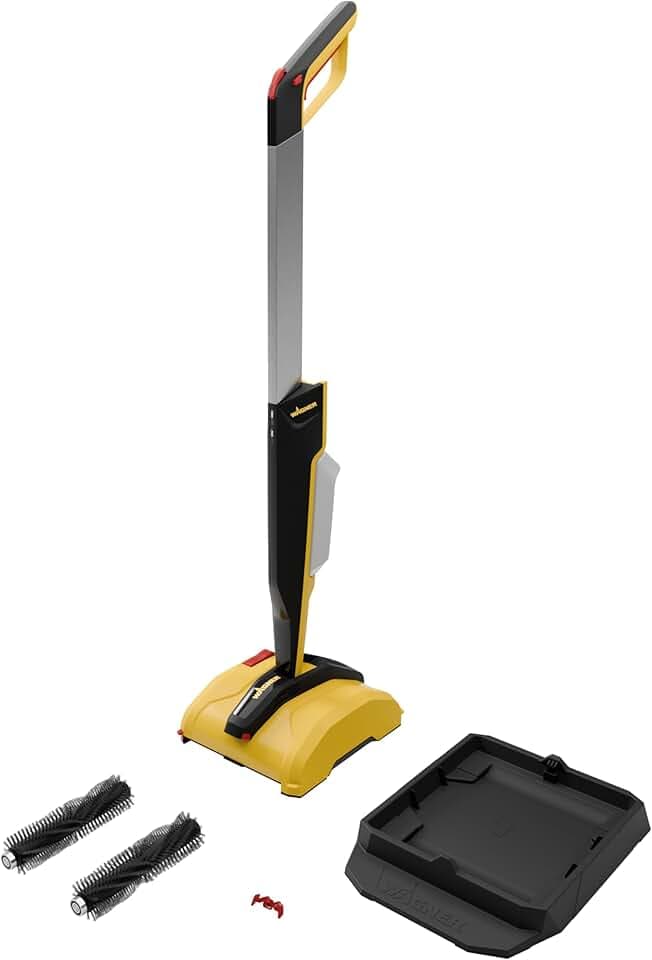 WAGNER Multifunktions-Terrassenreiniger Levaro Powerbrush 18V (Akku und Ladegerät sind nicht im Lieferumfang enthalten) - für die unkomplizierte Unterhaltsreinigung von Außenbereichen