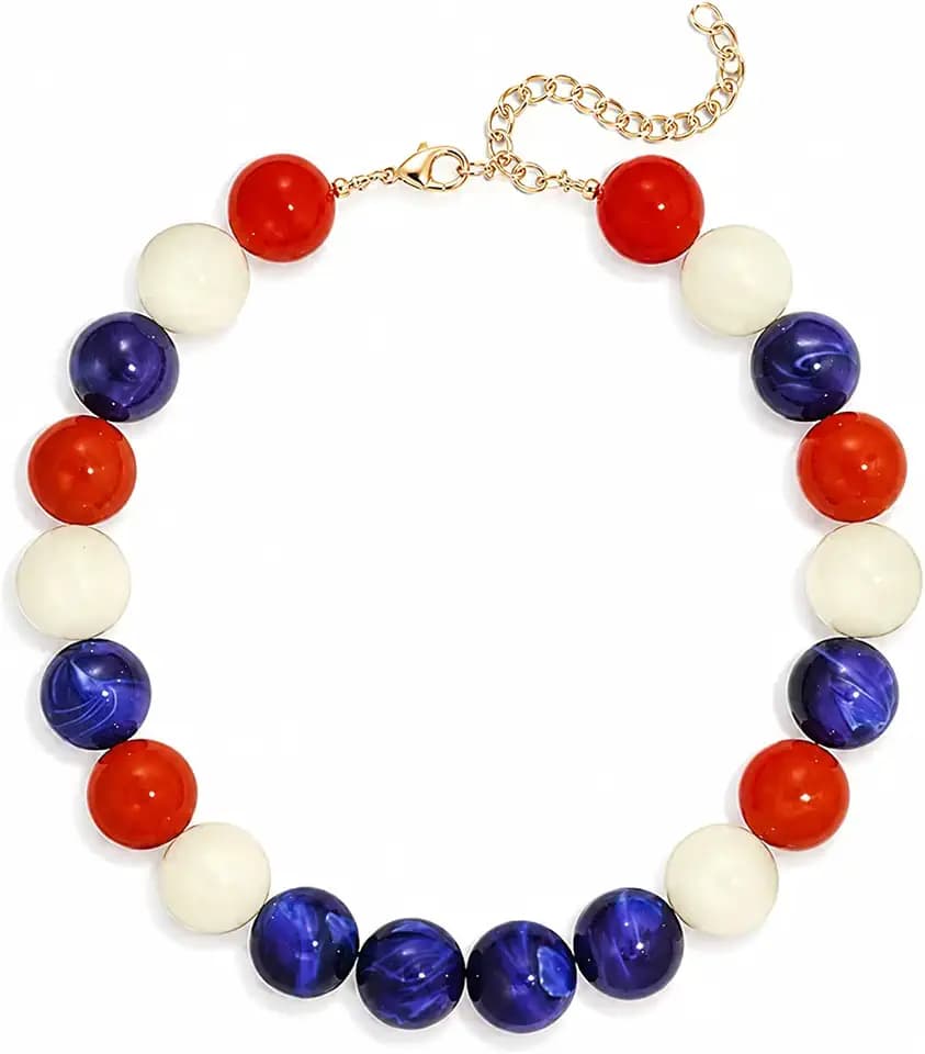 Silk Scarf Necklace with Charm Pearl Elegant Handkerchief Bandana Choker