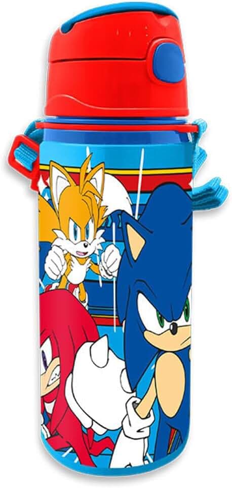 KIDS LICENSING Cantimplora aluminio Sonic The Hedgehog 600ml, Bunt