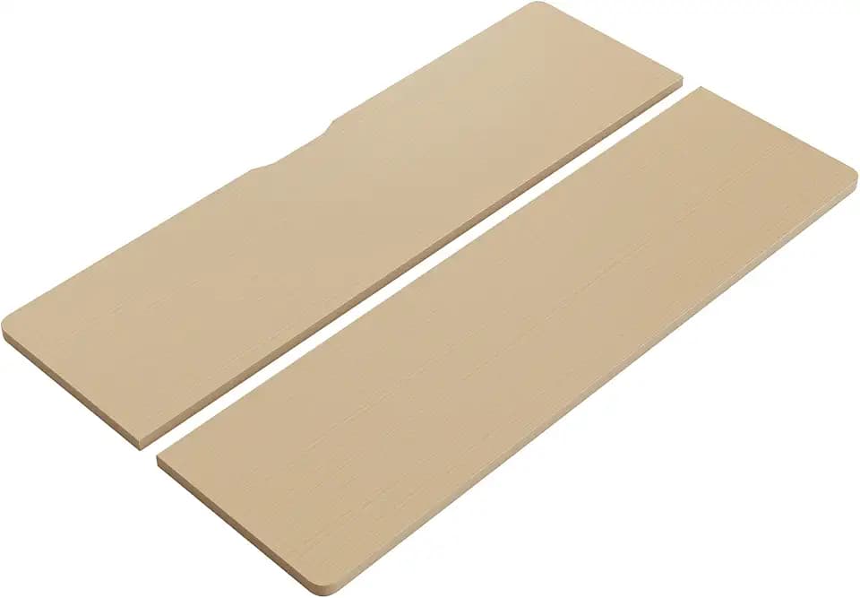 YDN A Style Standing Desk Rectangle Accessories, Rectangle Board 55 inch Natural Desktop, Model15