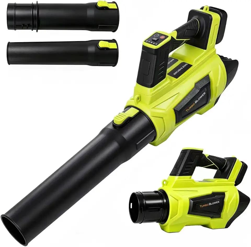 Cordless Leaf Blower Compatible with Ryobi Battery (Tool Only)