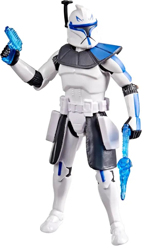 STAR WARS Epic World of Action Clone Captain Rex, 4-Inch Action Figure & 2 Accessories, Ahsoka Toys for Boys & Girls Ages 4+