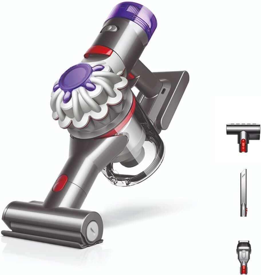 Dyson Car+Boat™ Handstaubsauger, Bis zu 50 Minuten Laufzeit, Silber