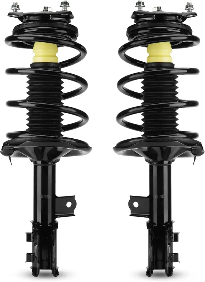 Front Struts Shocks w/Coil Springs for Hyundai Elantra 2007-2010, Strut Shock Absorbers Assembly 2008 2009 Replace for 172305 172306 1333355L 1333355R