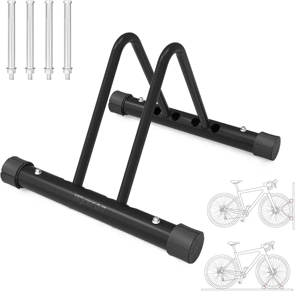 Fahrradständer Boden, DIY Stahl Fahrradhalter Abstandseinstellung
