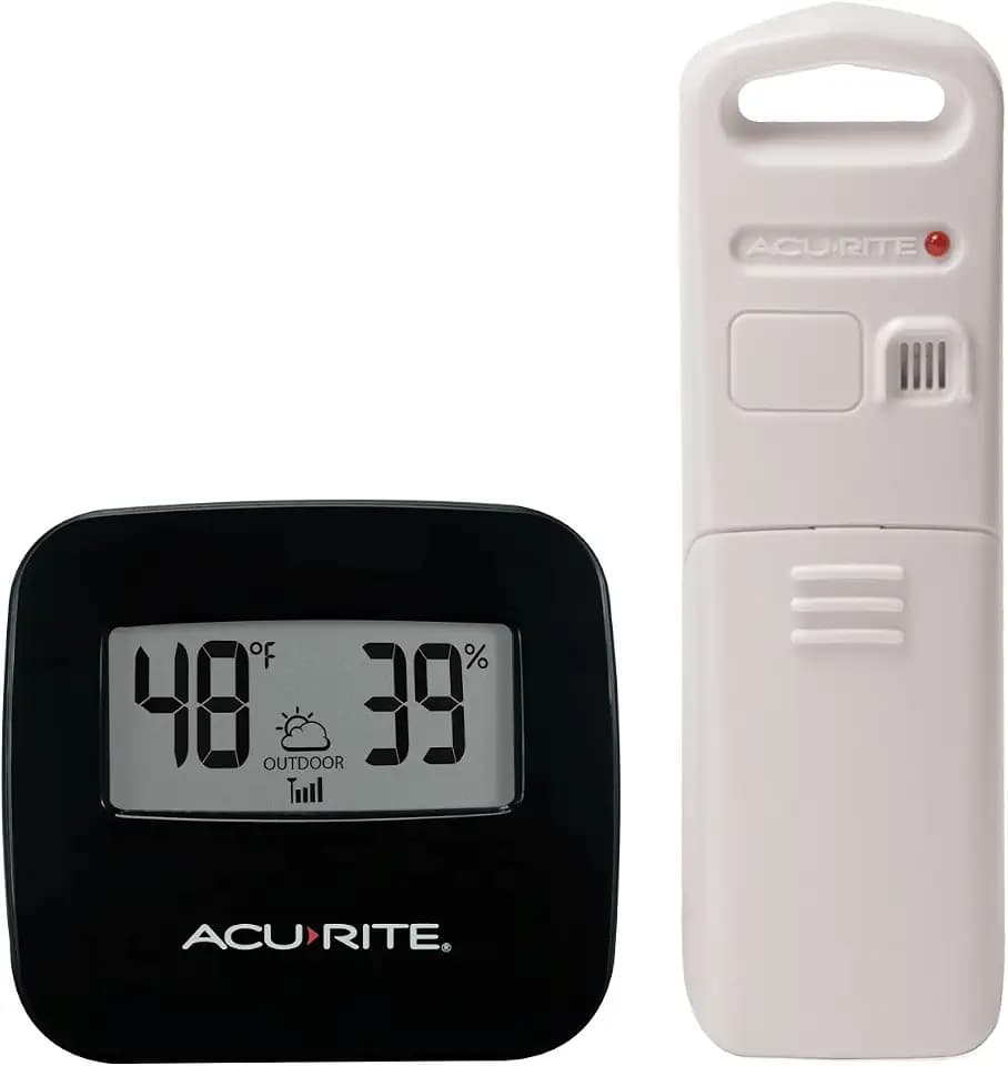 AcuRite (02097M) Wireless Indoor/Outdoor Thermometer with Humidity