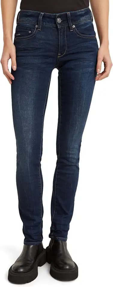 G-Star Damen Midge Saddle Straight Jeans