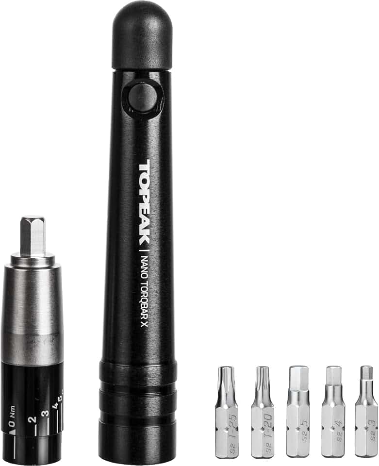 Topeak Unisex – Erwachsene Nano Miniwerkzeuge, schwarz, 15,2cm