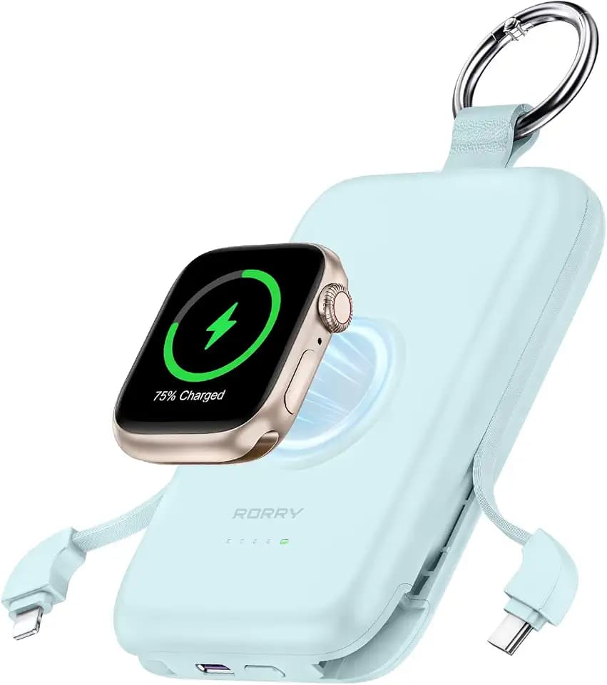 RORRY CharmGo Portable Charger, 10000mAh 20W Fast Charging Power Bank