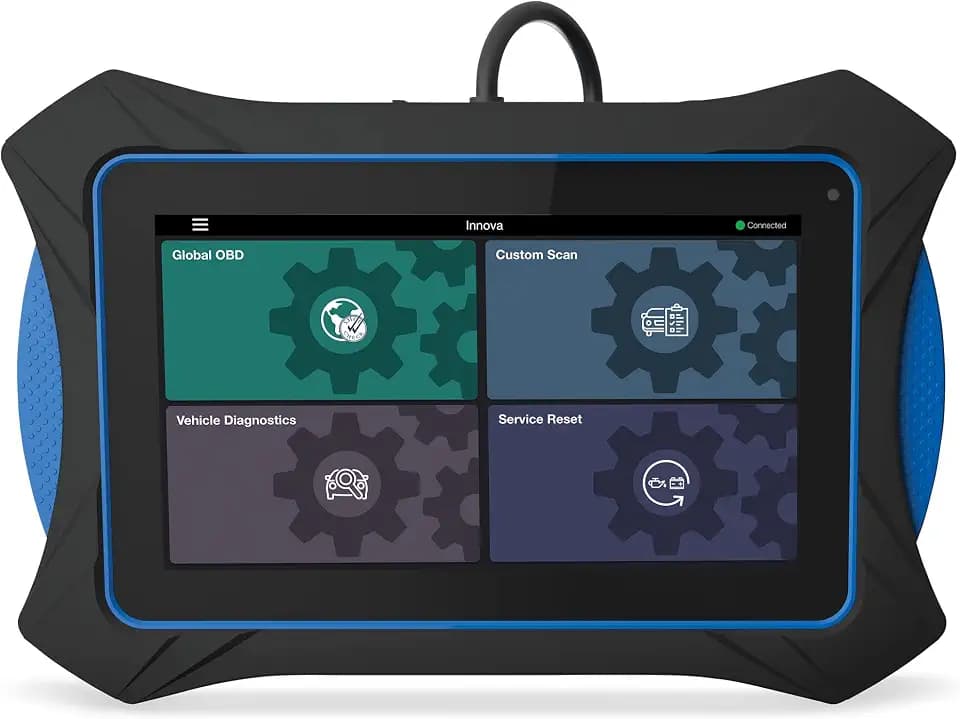 Innova 7111 OBD2 Tablet - BiDirectional scan tool & Professional OBD2 Code Reader - ABS Scan/Bleeding TPMS, SRS, Enhanced Data Stream & Reset Function Car Diagnostic Tool All System Scanner.
