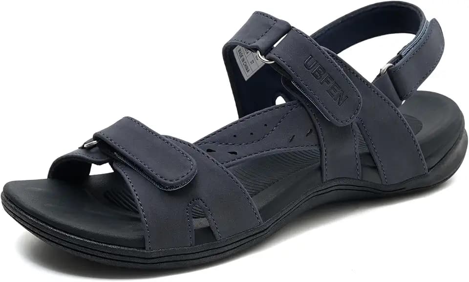 UBFEN Womens Hiking Sport Sandals Comfortable Arch Support
