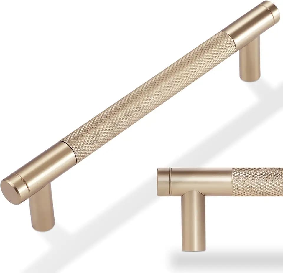 10 Pack 6.3 Inch Champagne Bronze Kitchen Cabinet Handles