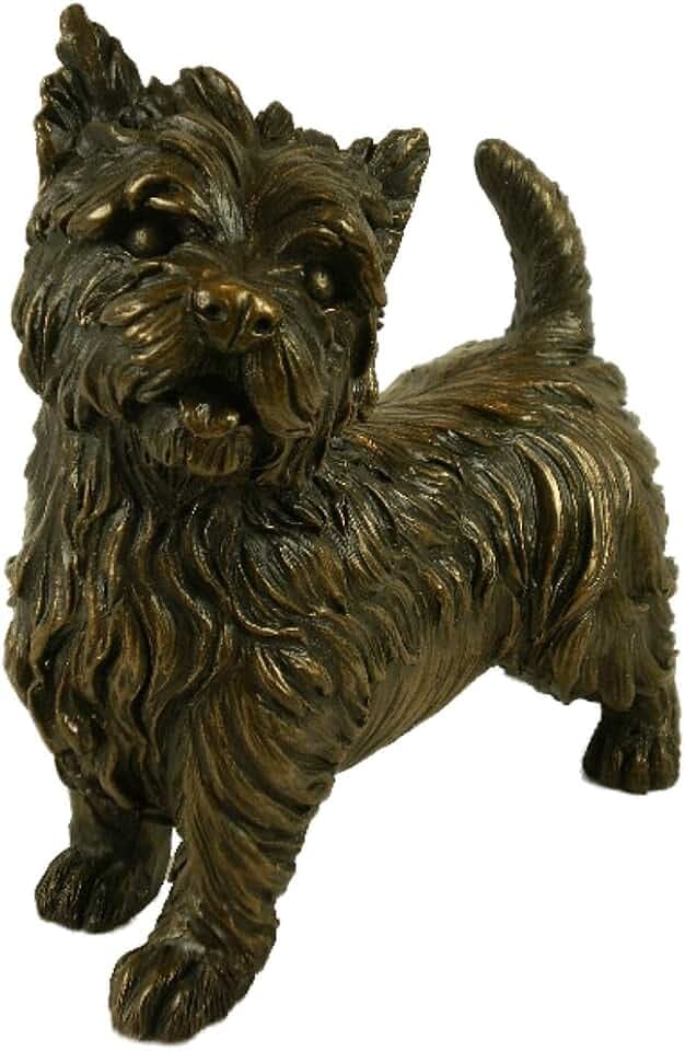 Bronze WESTIE ~ Bronzed West Highland Terrier Dog Sculpture by Bronze Sculptures