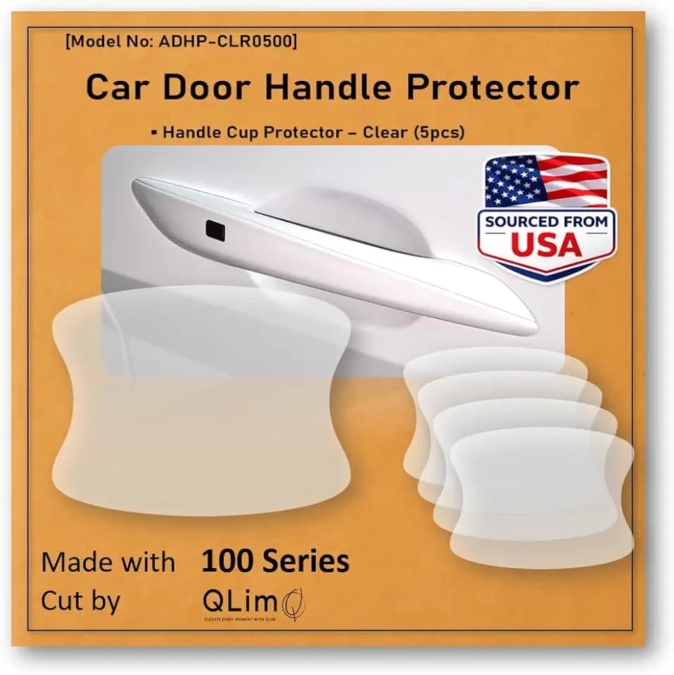 [3M]-5pcs Customized Car Door Handle Cup Protector Made with 3M PPF