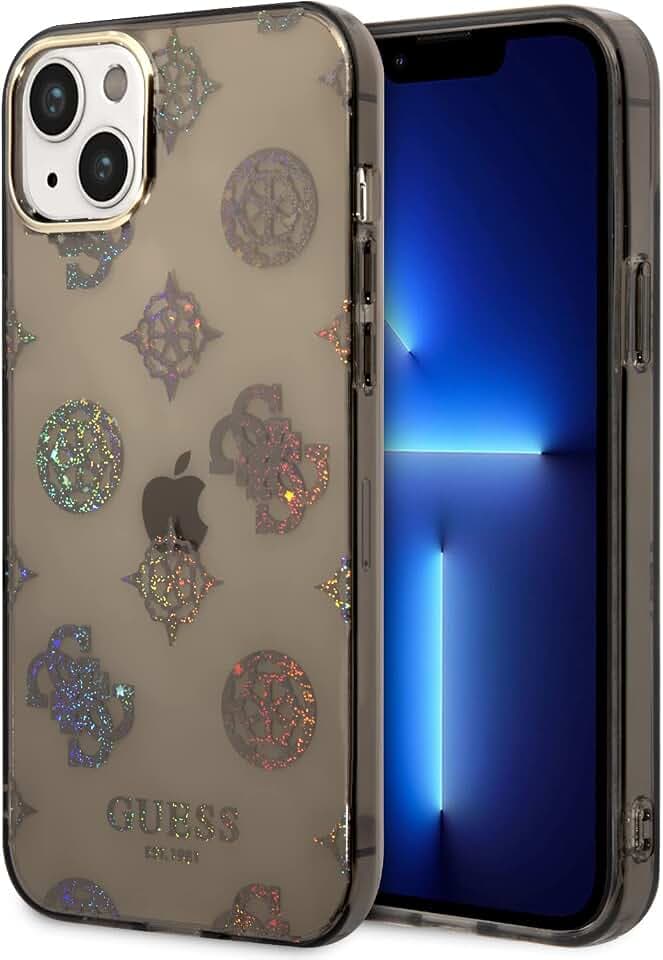 Guess Schutzhülle für Apple iPhone 14 Plus, Schwarz