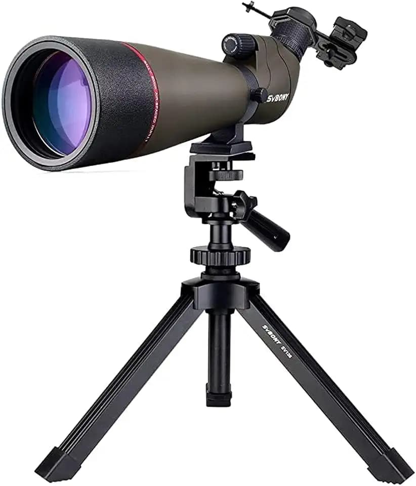 Svbony SV13 HD Spektiv, Sportschützen Vogelbeobachtung 20-60x80