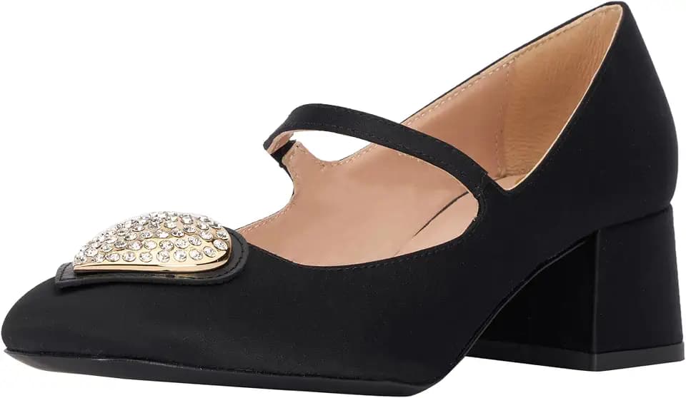 Love Moschino Damen Dekollete-Absatz, Schwarz, 40 EU