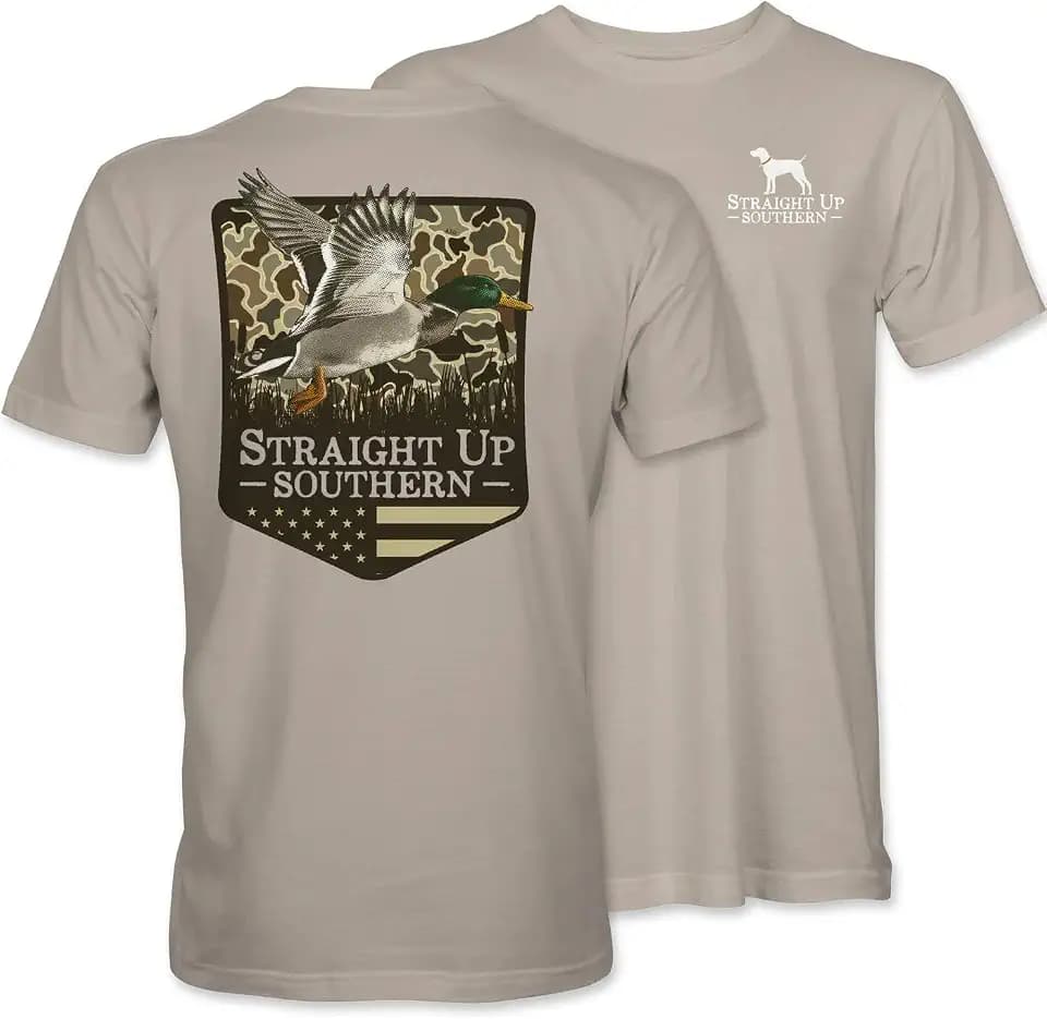 STRAIGHT UP - SOUTHERN - Men's T Shirt | Southern Casual Men's Graphic Tee |
