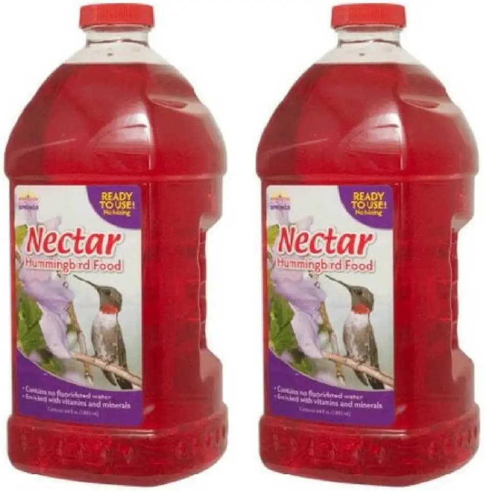 Hummingbird Nectar Ready to Use Food, 64 oz (Pack of 2)