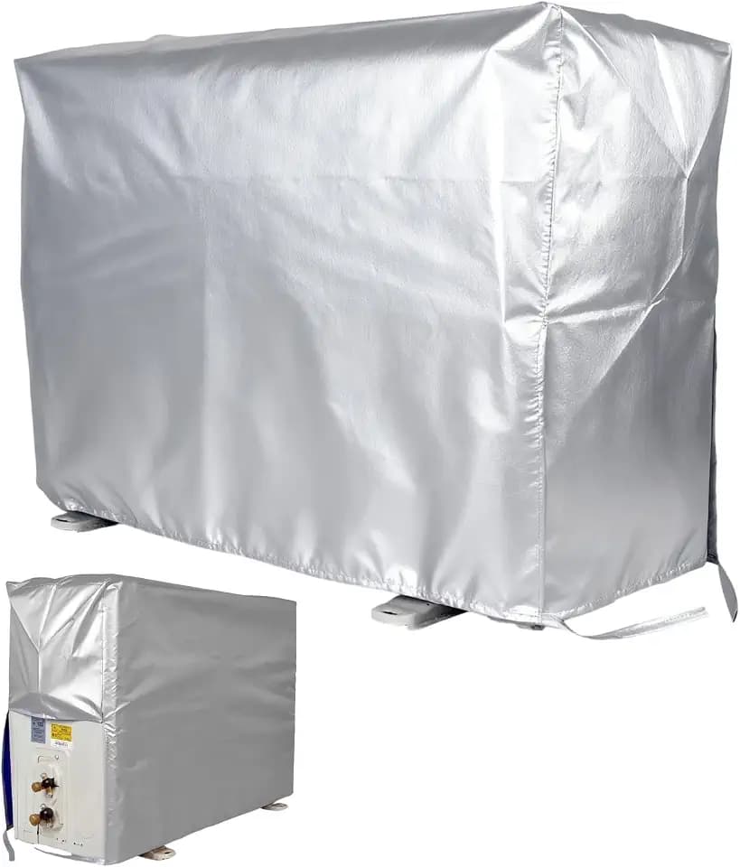 Abdeckung Klimaanlage Außengerät,Klimaanlage Abdeckung Außengerät,84x57x31cm,M,1.5P,Staubschutz für Außenklimaanlage Abdeckung,Schützt vor Regen,Sonne,Schnee,Frost,Staub,Schmutz,Wasserdicht