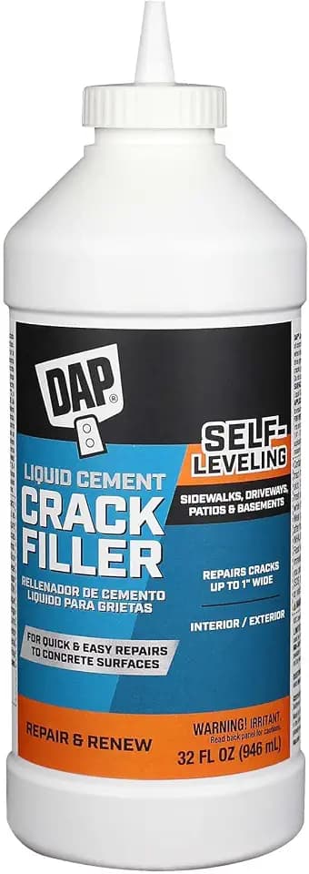 DAP Liquid Cement Crack Filler (Ready to Use), Gray, 32 Oz (7079837584)