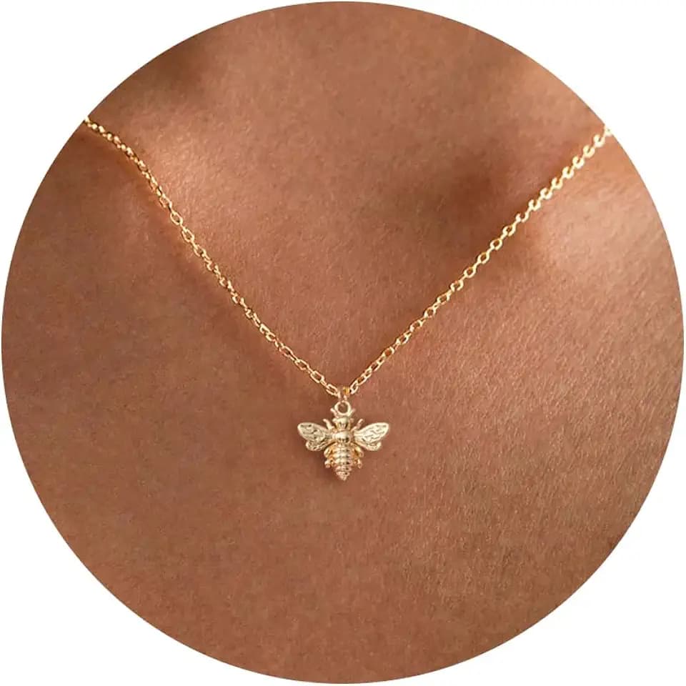 Gold Necklace for Women, Dainty Charm Pendant Necklace Jewelry Gift