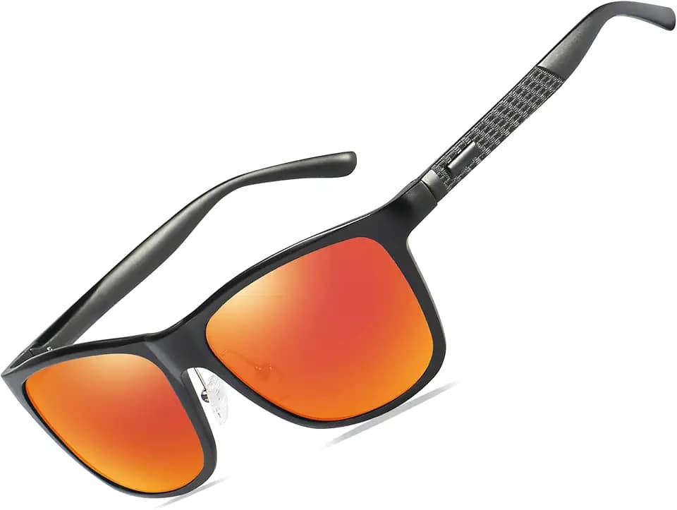Bircen Mens Polarized Sunglasses UV Protection Fishing Driving Sunglasses for Men Women