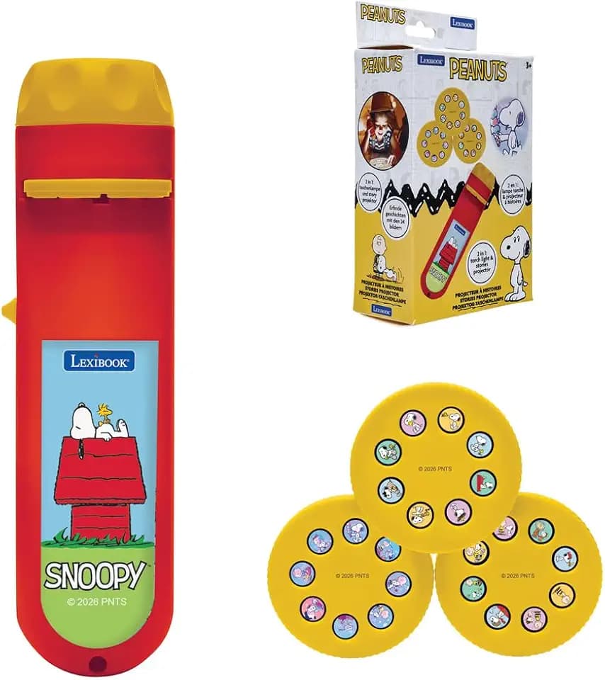 Lexibook, Snoopy, Geschichtenprojektor, LTC050PNLXB