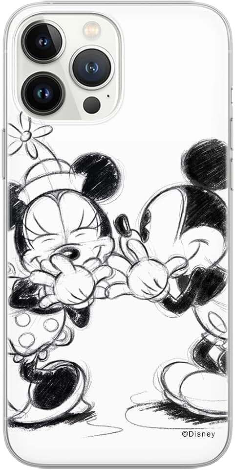 ERT GROUP Handyhülle für Apple iPhone 6/6S Original und offiziell Lizenziertes Disney Muster Mickey & Minnie 010 optimal an die Form des Handy angepasst, hülle aus TPU