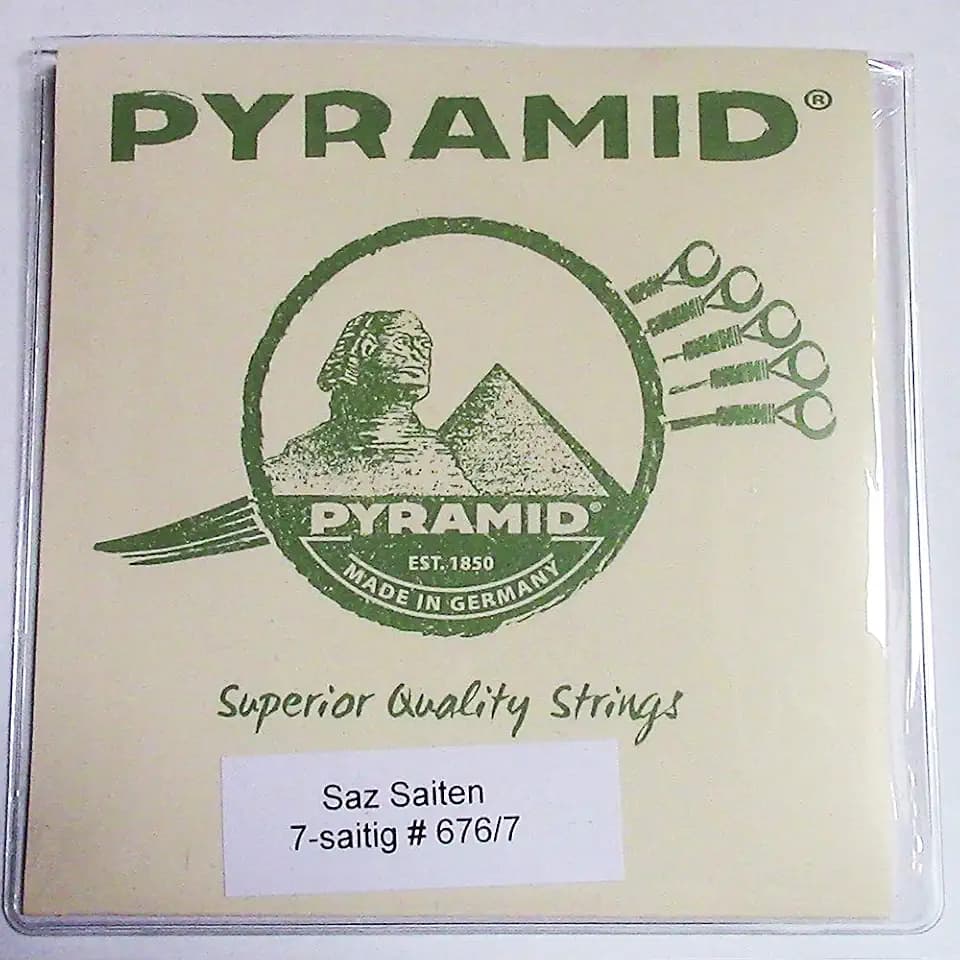 Pyramid 7- strings Saz Baglama Strings (Short)