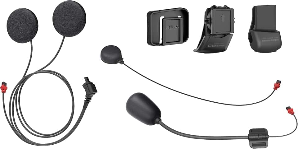 Sena 50C Universal Clamp Kit with Sound by Harman Kardon Speakers and Mic (50C-A0311)
