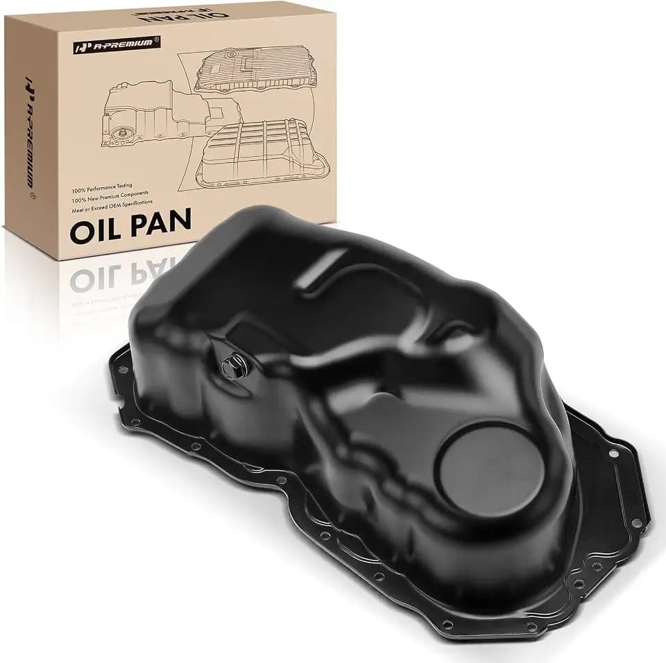 A-Premium Engine Oil Pan Sump with Drain Plug